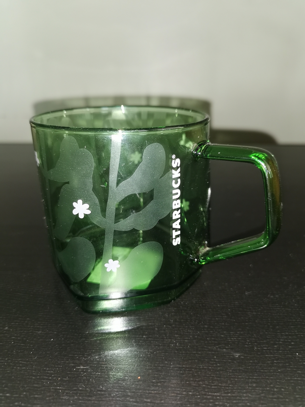 Starbucks Botanical Glass Mug 12-ounce